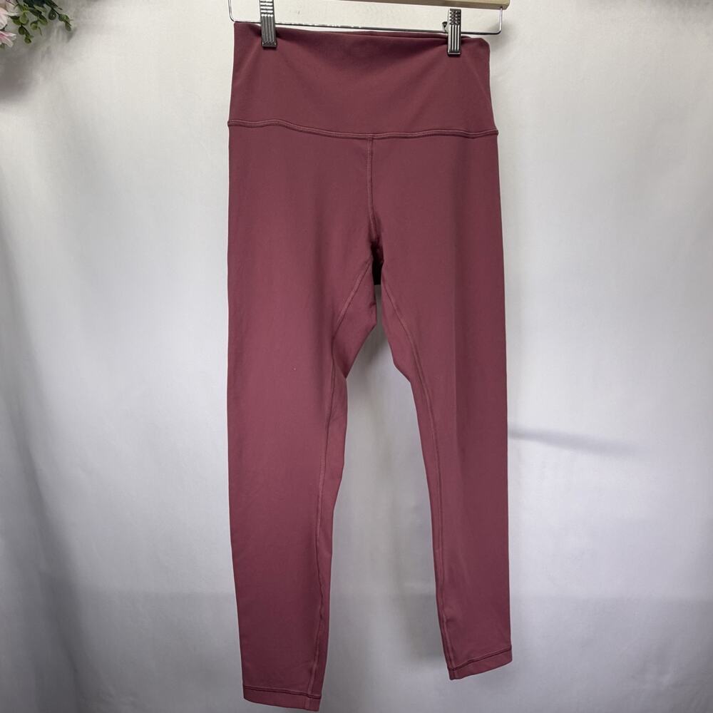 Lululemon Size 8 Wunder Under High-Rise Tight Full-On Luxtreme Misty Merlot 26”